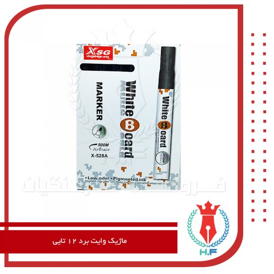 ماژیک وایت برد XSG بسته 12 تایی