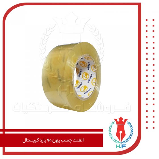 الفنت چسب پهن ۹۰ یارد کریستال