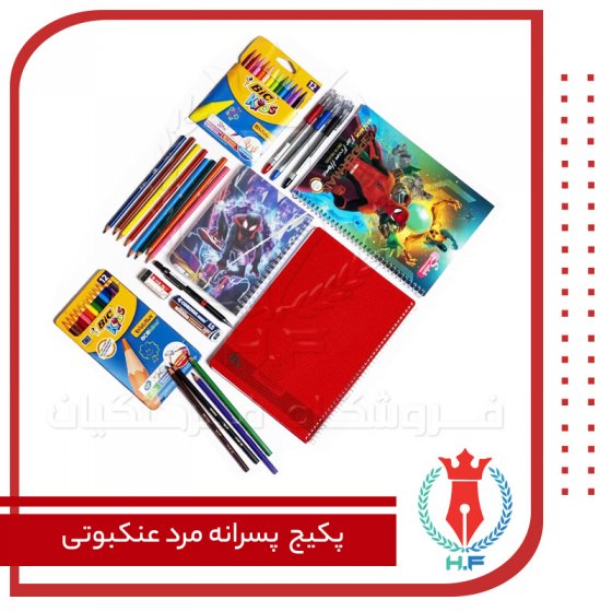 پکیج پسرانه مرد عنکبوتی